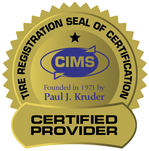 Cims Seal of Tire Registration
